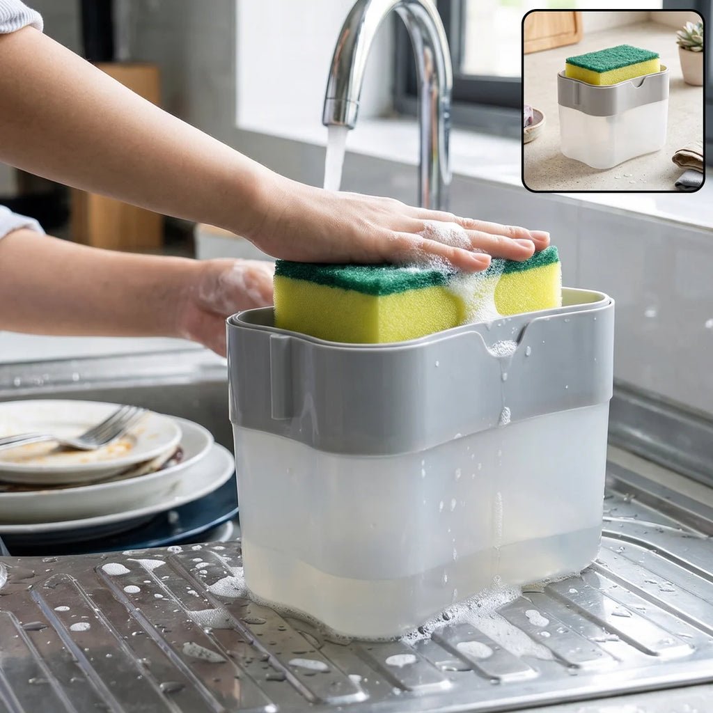 G1Trust 3-in-1 Kitchen Combo - Oil Sprayer + Soap Pump +  Dispenser