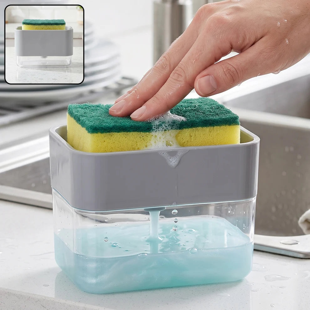 G1Trust 3-in-1 Kitchen Combo - Oil Sprayer + Soap Pump +  Dispenser